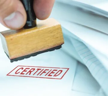 CERTIFIED TRUE COPY 360x320
